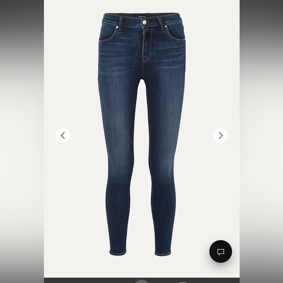 J brand Women's Blue High-rise Skinny Jeans new without tag - Picture 1 of 10